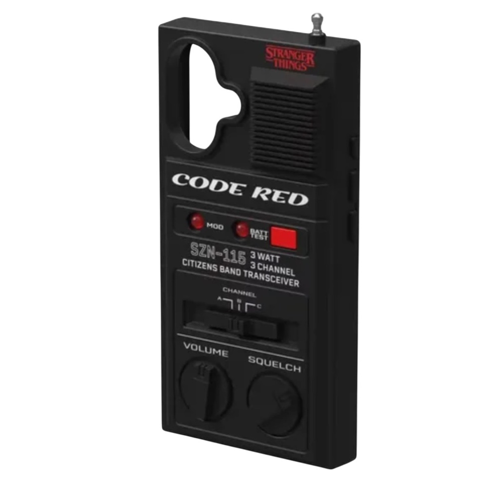 Netflix Stranger Things Walkie Talkie IPhone 17 Case NWT